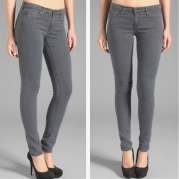 Ag Adriano Goldschmied Denim - AG Jeans Absolute Legging Extreme Skinny Gray 26